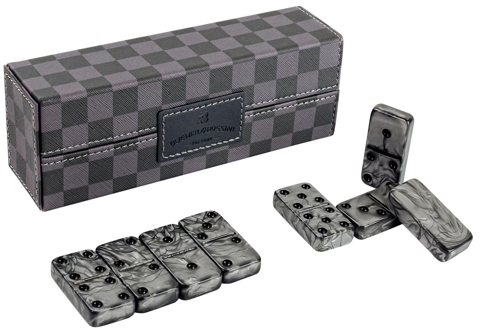 Amazon.com: Dominos Set for Adluts - Double 6 Jumbo Domino Set